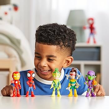 Amazon.com: Spidey and his Amazing Friends Marvel, Friends